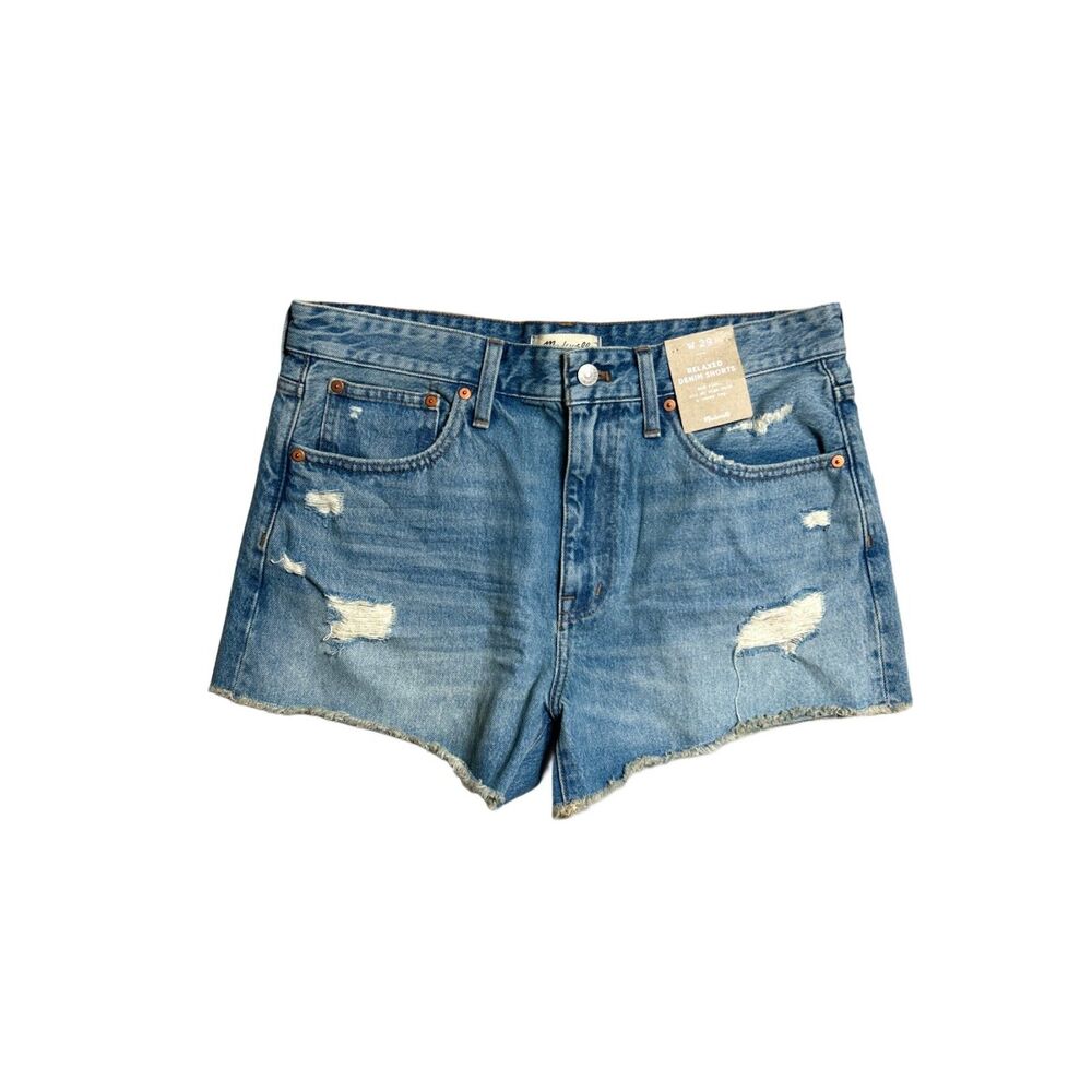 Madewell Relaxed Denim Shorts NWT Size 29